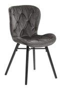ACTONA Krzesło BATILDA VIC -  fabric dark grey 28 - Actona
